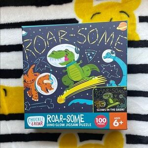 Roar-Some Dino Glow Jigsaw Puzzle